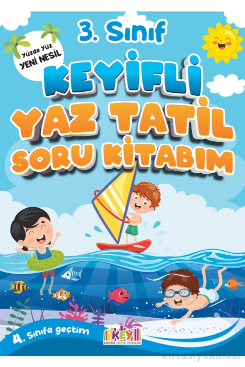 Kaliteli Eğitim Yayınları Key Yayınları 3. Sınıf Yaz Tatili Seti