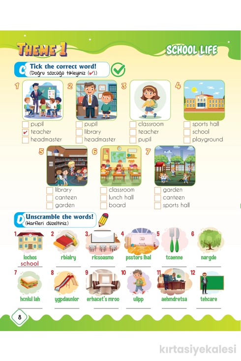 Key Akılyolu Publishing Grade 2 Pro Olympiad English – All In One