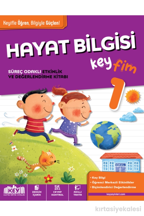 Key Kaliteli Eğitim Yayınları 1. Sınıf Keyifli Eğitim Seti (2. Dönem)