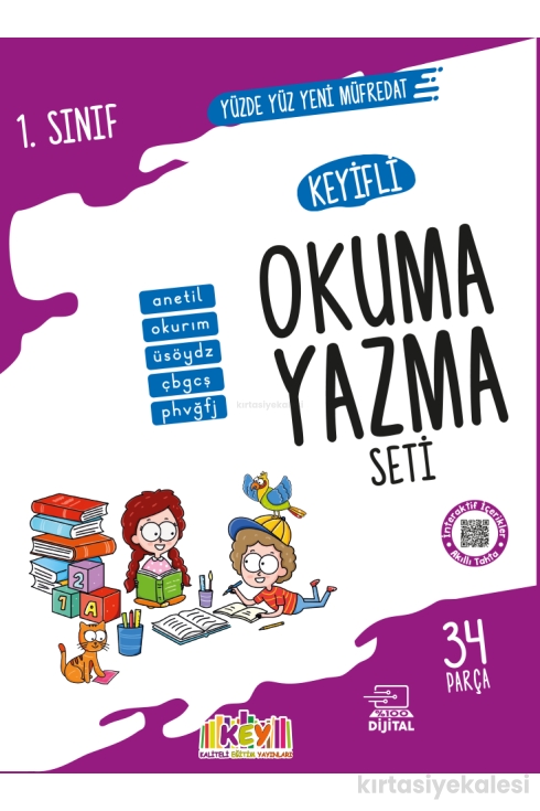 Key Kaliteli Eğitim Yayınları 1. Sınıf Keyifli Okuma Yazma Seti