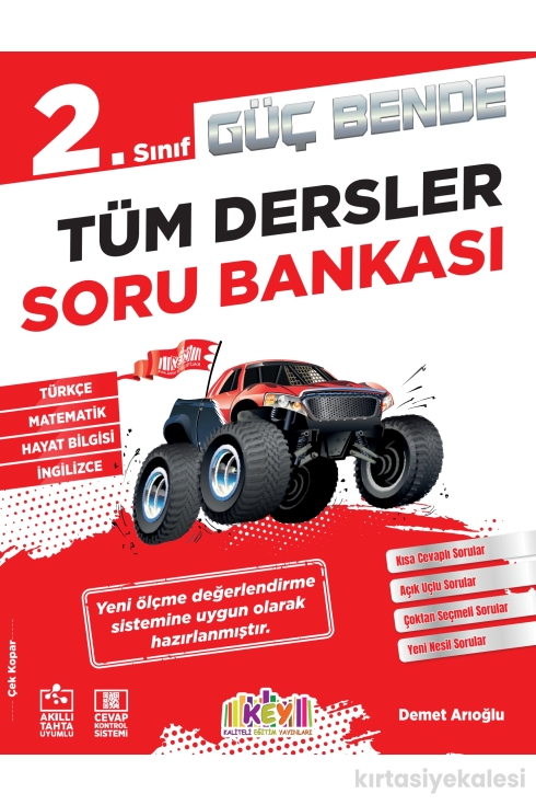 Key Kaliteli Eğitim Yayınları 2. Sınıf Güç Bende Tüm Dersler Soru Bankası