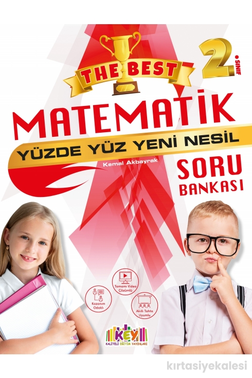 Key Kaliteli Eğitim Yayınları 2. Sınıf The Best Matematik Yüzde Yüz Yeni Nesil Soru Bankası