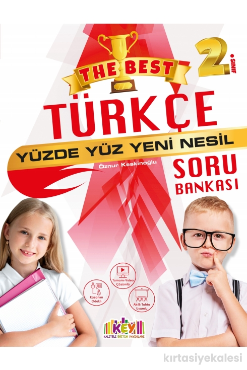 Key Kaliteli Eğitim Yayınları 2. Sınıf The Best Türkçe Yüzde Yüz Yeni Nesil Soru Bankası