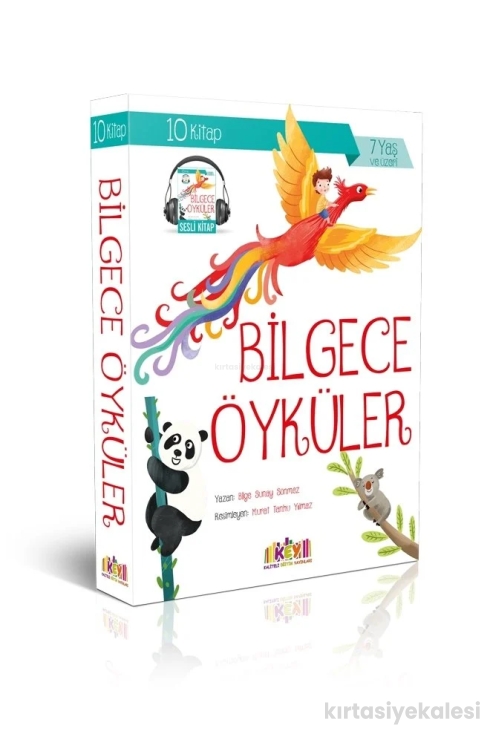 Key Kaliteli Eğitim Yayınları 2. ve 3. Sınıf Bilgece Öyküler Hikaye Seti 10 Kitap