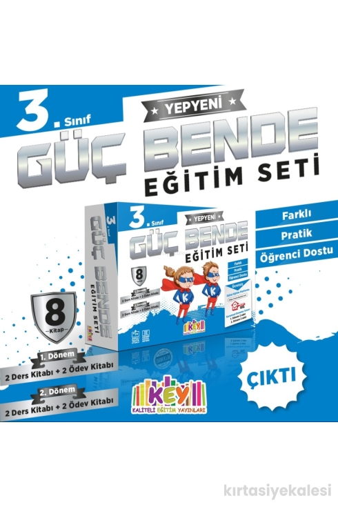 Key Kaliteli Eğitim Yayınları 3. Sınıf Güç Bende Eğitim Seti