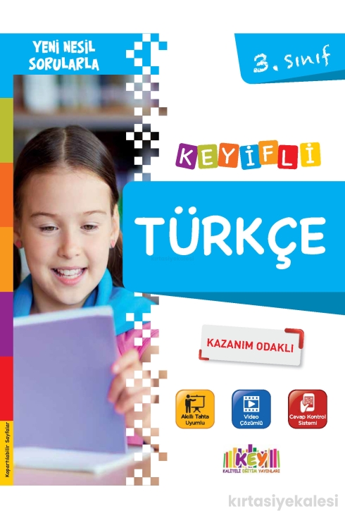 Key Kaliteli Eğitim Yayınları 3. Sınıf Keyifli Eğitim Seti 6 Kitap (Tam Set)