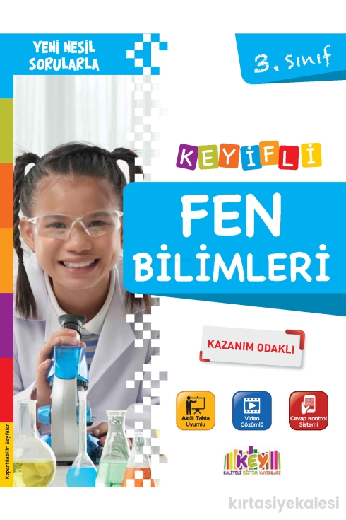 Key Kaliteli Eğitim Yayınları 3. Sınıf Keyifli Eğitim Seti 6 Kitap (Tam Set)