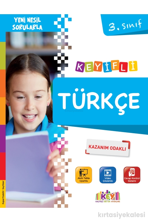 Key Kaliteli Eğitim Yayınları 3. Sınıf Keyifli Eğitim Seti 9 Kitap (Süper Set)