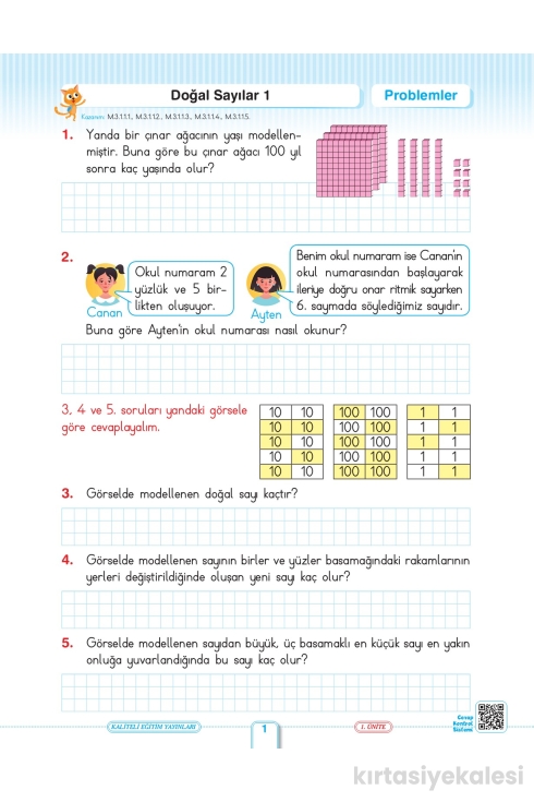 Key Kaliteli Eğitim Yayınları 3. Sınıf Keyi̇fli̇ Matemati̇k Problem Ve Test Ki̇tabım