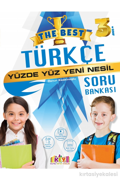 Key Kaliteli Eğitim Yayınları 3. Sınıf The Best Türkçe Yüzde Yüz Yeni Nesil Soru Bankası