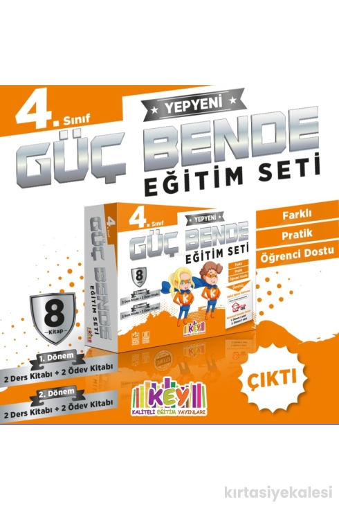 Key Kaliteli Eğitim Yayınları 4. Sınıf Güç Bende Eğitim Seti