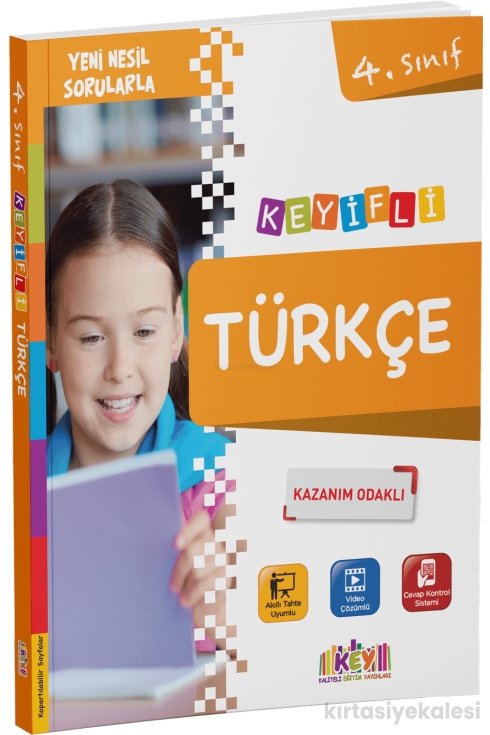 Key Kaliteli Eğitim Yayınları 4. Sınıf Keyifli Eğitim Seti 6 Kitap (Tam Set)