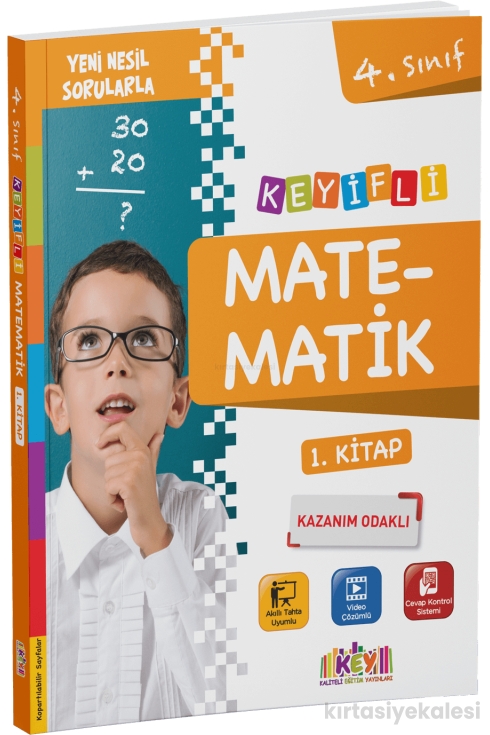 Key Kaliteli Eğitim Yayınları 4. Sınıf Keyifli Eğitim Seti 9 Kitap (Süper Set)