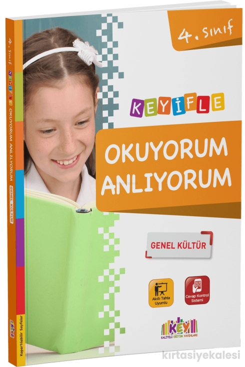 Key Kaliteli Eğitim Yayınları 4. Sınıf Keyifli Eğitim Seti 9 Kitap (Süper Set)