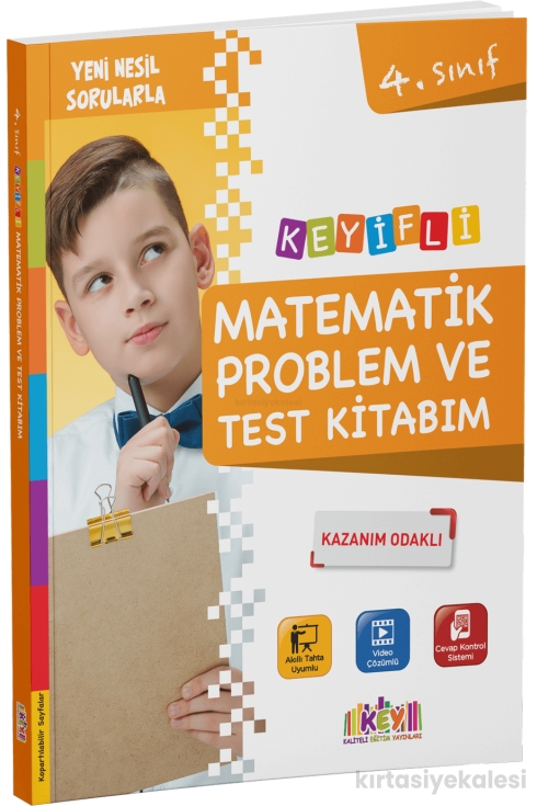 Key Kaliteli Eğitim Yayınları 4. Sınıf Keyifli Eğitim Seti 9 Kitap (Süper Set)