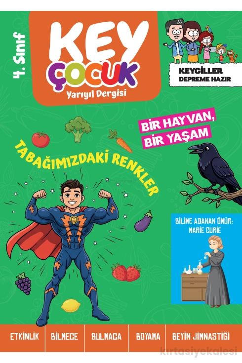 Key Kaliteli Eğitim Yayınları 4. Sınıf Keyifli Yarıyıl Tatil Seti