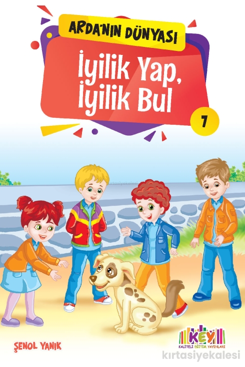 Key Kaliteli Eğitim Yayınları Arda'nın Dünyası +7 Yaş Hikaye Seti 10 Kitap