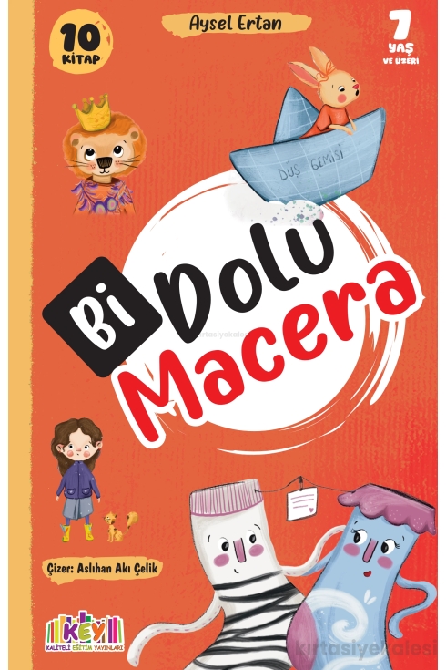 Key Kaliteli Eğitim Yayınları Bi Dolu Macera 10 Kitap