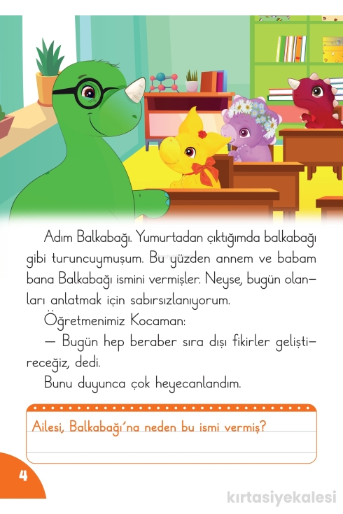 Key Kaliteli Eğitim Yayınları Dinozor Günlüğü Hikaye Serisi 10 Kitap