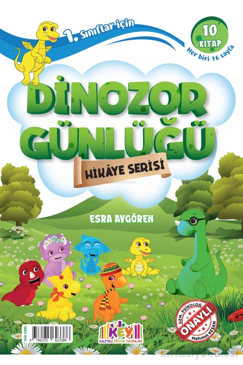 Key Kaliteli Eğitim Yayınları Dinozor Günlüğü Hikaye Serisi 10 Kitap
