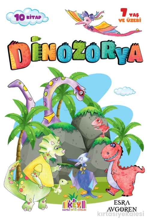 Key Kaliteli Eğitim Yayınları Dinozorya Hikaye Seti (10 Kitap + HDS)