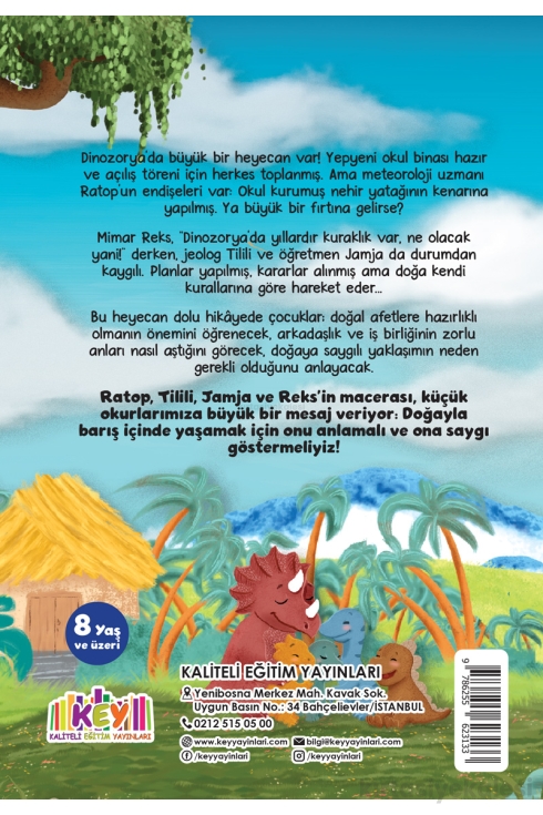Key Kaliteli Eğitim Yayınları Dinozorya – Tabiat Anlaşması
