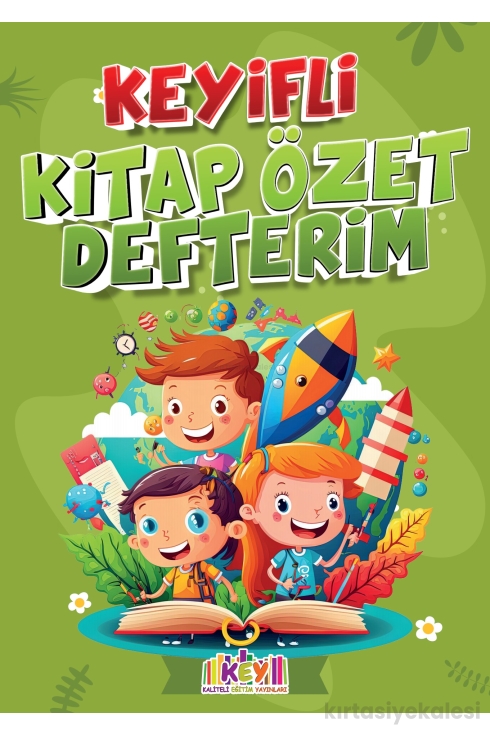 Key Kaliteli Eğitim Yayınları Keyifli Kitap Özet Defterim