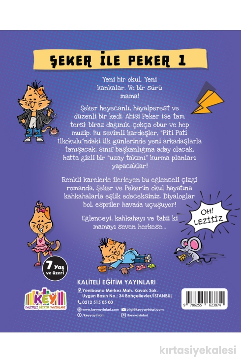 Key Kaliteli Eğitim Yayınları Şeker İle Peker 1