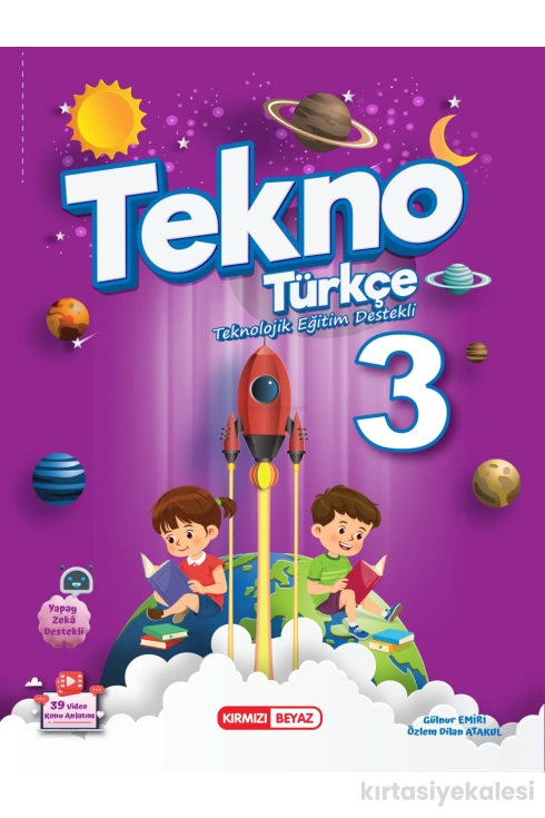 Kırmızı Beyaz Yayıncılık 3. Sınıf Tekno Tüm Dersler Eğitim Seti 7 Kitap (Teknolojik Eğitim Destekli)