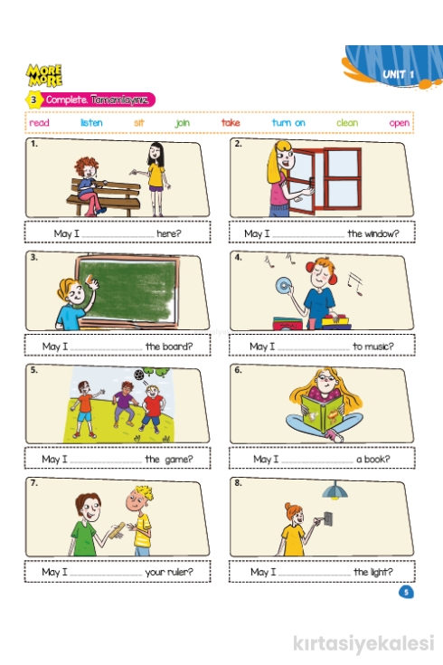 Kurmay ELT 4. Sınıf More & More Fenomen Test Book Worksheets