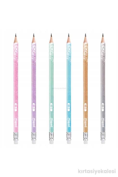 Maped Glitter Silgili Kurşun Kalem HB