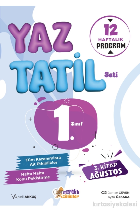 Meraklı Zihinler 1. Sınıf Hafta Hafta Yaz Tatil Seti