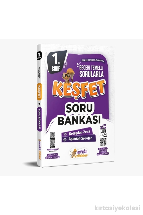 Meraklı Zihinler 1. Sınıf Yeni Nesil Keşfet Tüm Dersler Soru Bankası
