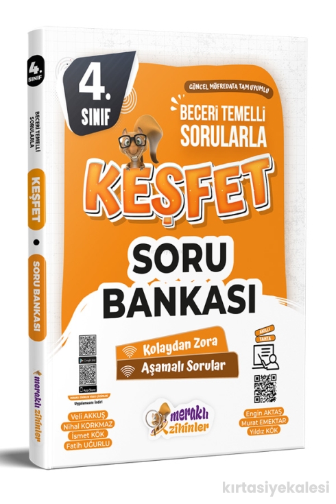 Meraklı Zihinler 4. Sınıf Yeni Nesil Keşfet Tüm Dersler Soru Bankası