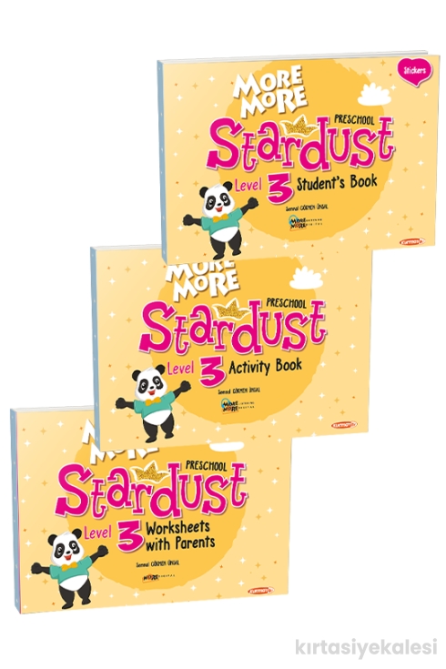 More & More Preschool Stardust Level 3 - 3'lü Set 5-6 Yaş Kurmay ELT Yayınları