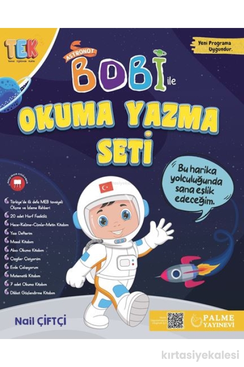 Palme Yayınevi 1. Sınıf Tek Bobi ile Okuma Yazma Seti