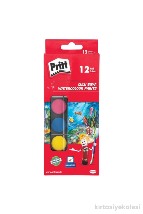 Pritt Sulu Boya Küçük Boy 12 Renk