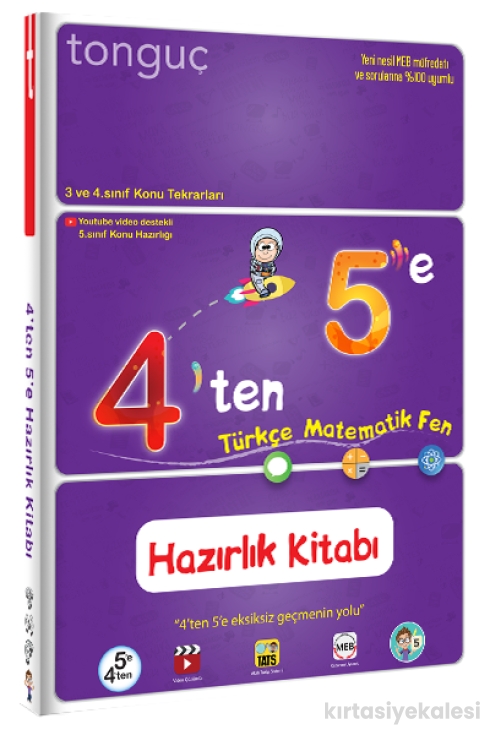 Tonguç Yayınları 4'ten 5'e Hazırlık Kitabı