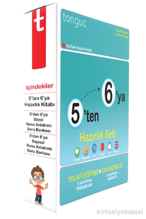 Tonguç Yayınları 5'ten 6'ya Hazırlık Seti