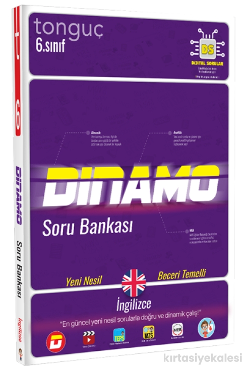Tonguç Yayınları 6. Sınıf Dinamo İngilizce Soru Bankası