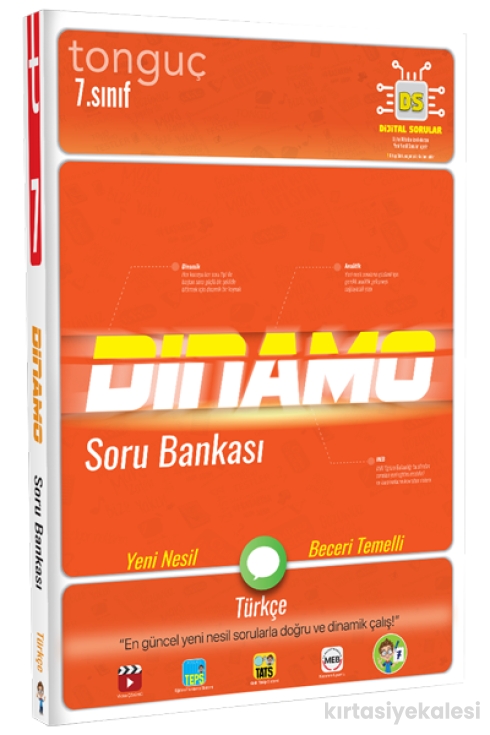 Tonguç Yayınları 7. Sınıf Türkçe Dinamo Soru Bankası