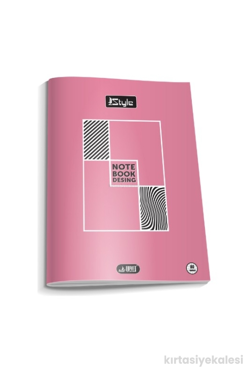 Umut A4 Plastik Kapak Defter 40 Yaprak Kareli