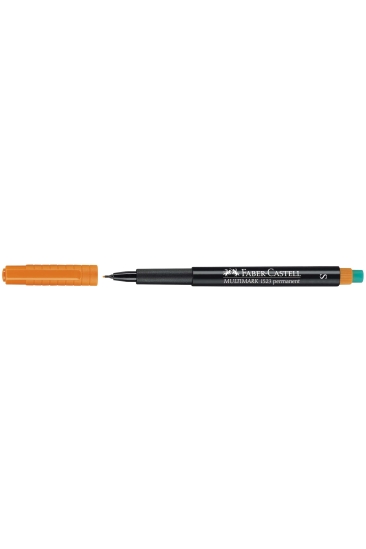 Faber-Castell Multimark 1525 Permanent Kalem Turuncu S