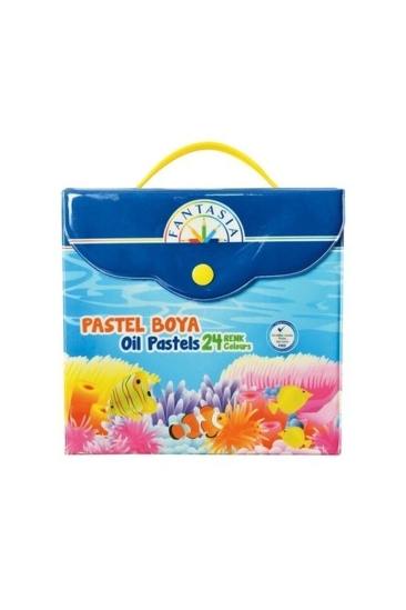 Fantasia 24'lü Plastik Çantalı Pastel Boya
