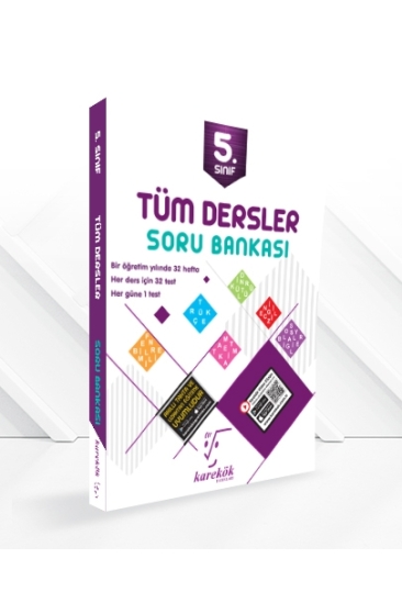 Karekök Yayınları 5. Sınıf Tüm Dersler Soru Bankası