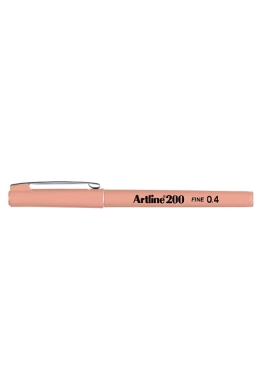 Artline 200 Fine 0.4 mm Kayısı Yazı ve Çizim Kalemi