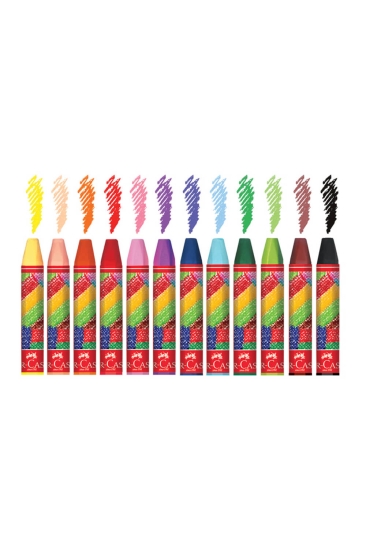 Faber-Castell Altıgen Pastel Boya Kalemi 12 Renk 125308