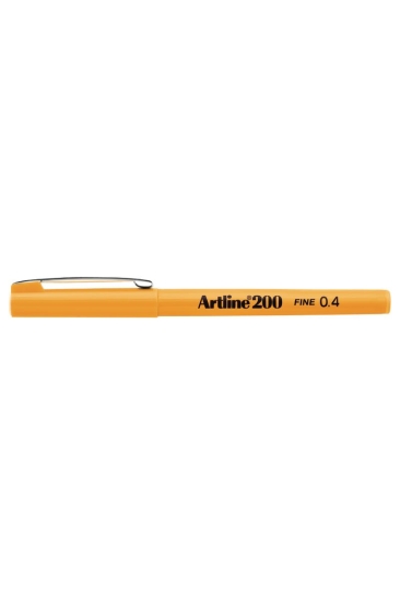 Artline 200 Fine 0.4 mm Sarı Yazı ve Çizim Kalemi