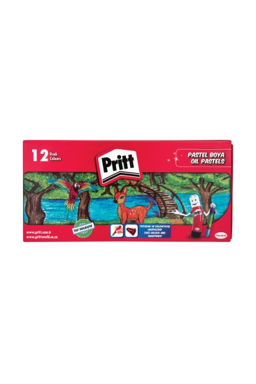 Pritt Pastel Boya Karton Kutu 12'li