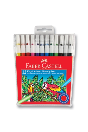 Faber-Castell Keçeli Kalem 12 Renk 155130